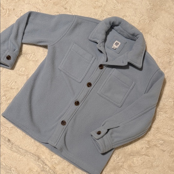 GAP Other - GAP Kids Light Gray Fleece Jacket